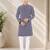 Maroon color handcrafted luckhnawi chikankari cotton men's kurta payjama set