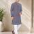 Maroon color handcrafted luckhnawi chikankari cotton men's kurta payjama set