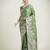 wine silk blend banarasi jacuard work saree with unstitched blouse piece