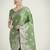 wine silk blend banarasi jacuard work saree with unstitched blouse piece