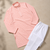 Pink color traditional chikankari embroidery cotton men's kurta payjama set