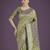 pista silk blend banarasi jacuard work saree with unstitched blouse piece