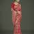 red silk blend banarasi jacuard work saree with unstitched blouse piece