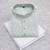 Pista color unique cross pattern white thread embroidery with silver sequence silk men's kurta payjama set