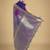 purple silk blend banarasi jacuard work saree with unstitched blouse piece