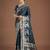 morpich silk blend banarasi jacuard work saree with unstitched blouse piece