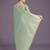 rama silk blend banarasi jacuard work saree with unstitched blouse piece