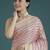 lavender silk blend banarasi jacuard work saree with unstitched blouse piece