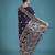 plum silk blend banarasi jacuard work saree with unstitched blouse piece
