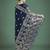 blue silk blend banarasi jacuard work saree with unstitched blouse piece