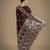 maroon silk blend banarasi jacuard work saree with unstitched blouse piece