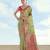 pista silk blend banarasi jacuard work saree with unstitched blouse piece