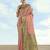 pink silk blend banarasi jacuard work saree with unstitched blouse piece