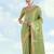 pista silk blend banarasi jacuard work saree with unstitched blouse piece
