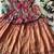 Kids tissue silk embroidered lehenga choli with mission work blouse