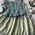 Kids tissue silk embroidered lehenga choli with mission work blouse
