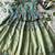 Kids tissue silk embroidered lehenga choli with mission work blouse