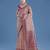 purple silk blend banarasi jacuard work saree with unstitched blouse piece