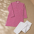 Maroon color handcrafted luckhnawi chikankari cotton men's kurta payjama set