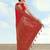 red silk blend banarasi jacuard work saree with unstitched blouse piece