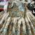 Offwhite viscose tissue with animal embroidered lehenga choli set for kids