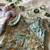 Offwhite viscose tissue with animal embroidered lehenga choli set for kids