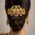 22k Gold Plated Peacock Hair Clip – Antique South Indian Bridal Jada Billu Accessory