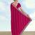 Pink georgette embroidery work saree with unstitched blouse piece