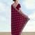 Wine georgette embroidery work saree with unstitched blouse piece