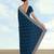 Rama georgette embroidery work saree with unstitched blouse piece