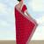 Rani pink georgette embroidery work saree with unstitched blouse piece