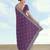 Lavender georgette embroidery work saree with unstitched blouse piece
