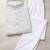 White color unique cross pattern white thread embroidery with silver sequence silk men's kurta payjama set