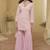 Pink embroidered shara suit stiched