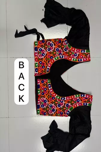 black rayon embroidered lehenga choli