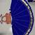 royal blue rayon plain lehenga choli