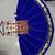 royal blue rayon plain lehenga choli