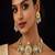 Royal Kundan Choker Necklace Set – Gold Bridal Jewelry with Pearl, Green Pink Stones