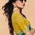 Green satin silk with sequince heavy embroidery work designer saree