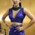 Navy blue  purple pure satin handloom weaving festival wear saree