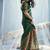 Rama green munga silk blend handloom saree & contrast weaving border with tissue pallu