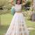 White Navratri special Roman SilkBlend Gota Work Lehenga Choli Set