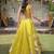 Parrot green Navratri special Roman SilkBlend Gota Work Lehenga Choli Set
