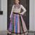 Multicolor Navratri Special Cotton Printed Gota Patti Mirror Work Lehenga Choli Set