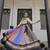 Multicolor Navratri Special Cotton Printed Gota Patti Mirror Work Lehenga Choli Set