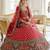 Embellished Semi-Stitched Lehenga & Unstitched Blouse With Dupatta