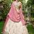 Embroidered Sequinned Semi-Stitched Lehenga & Unstitched Blouse With Dupatta