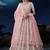 Embroidered Sequinned Semi-Stitched Lehenga & Unstitched Blouse With Dupatta