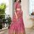Embroidered Sequinned Semi-Stitched Lehenga & Unstitched Blouse With Dupatta
