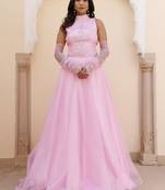 Embroidered Organza Ready to Wear Lehenga & Blouse With Dupatta